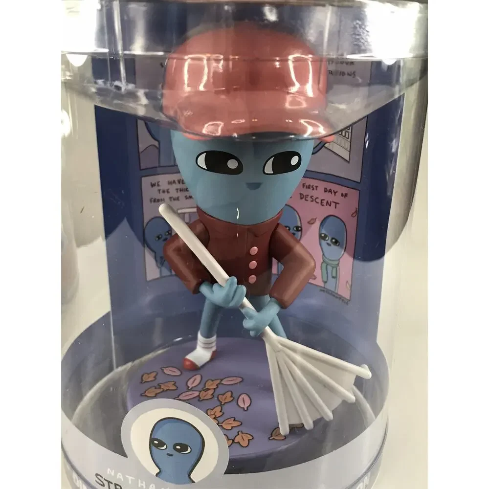 Strange Planet 6” Vinyl Figures With Snowball And Rake 3-D Representation NIB